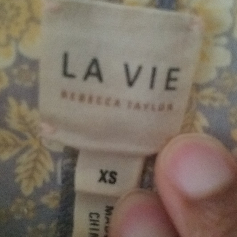 La Vie Rebecca Taylor margeaux top - Picture 3 of 5
